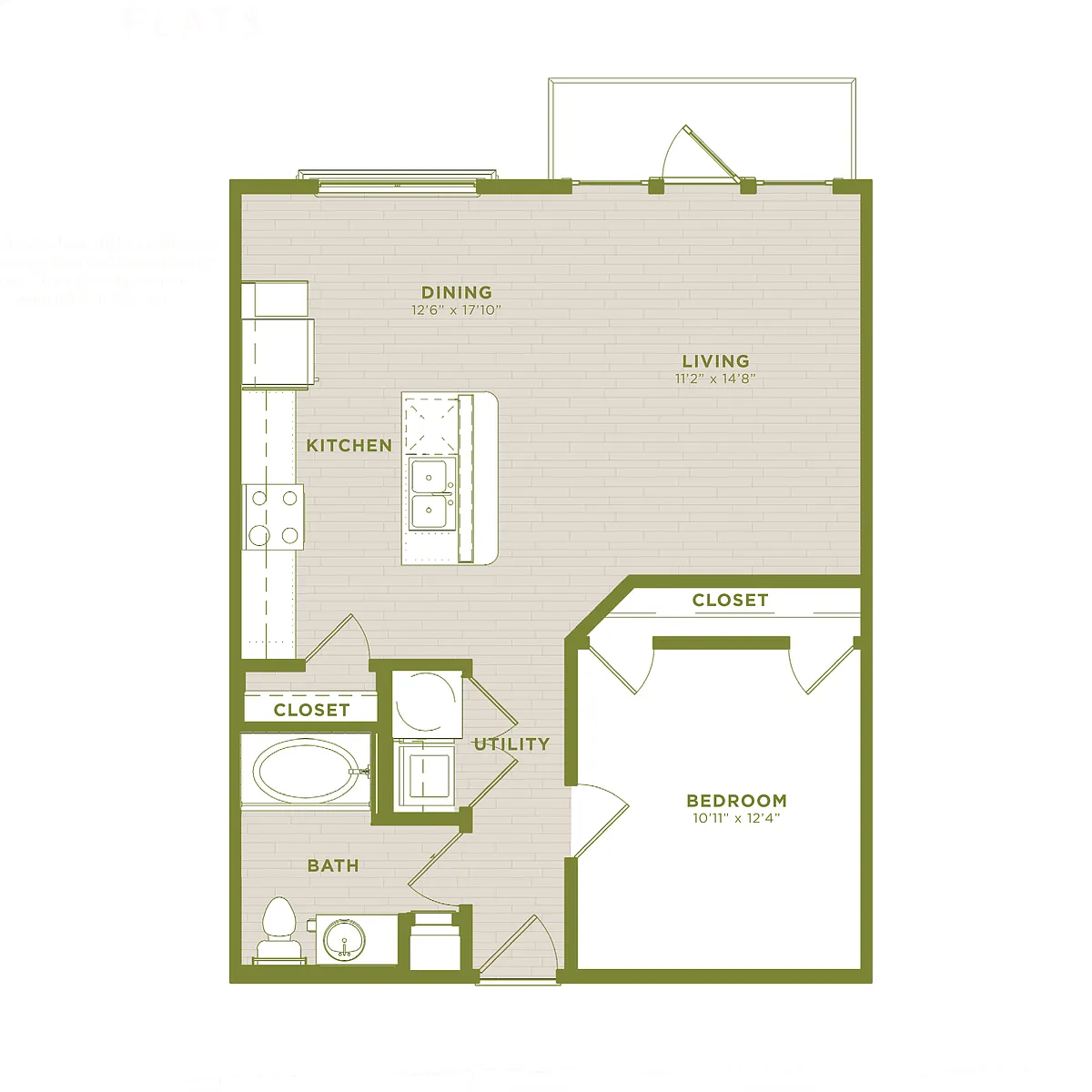 Floor plan A10E