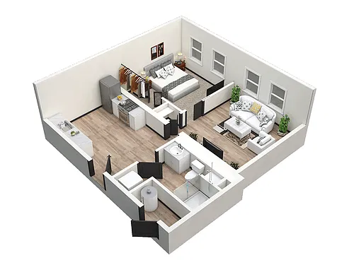 Floor plan The Craig IV