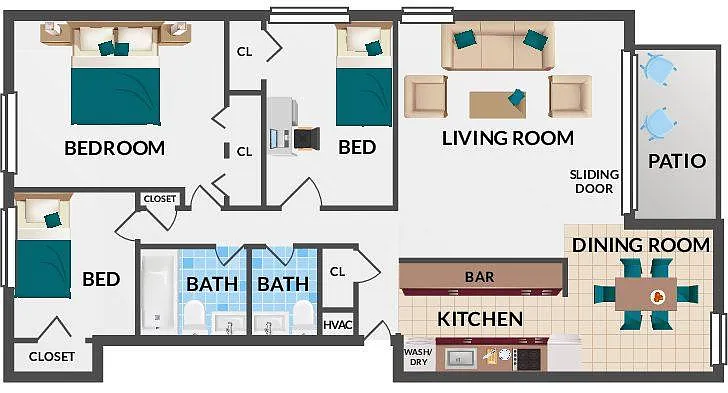 Floor plan Carlisle