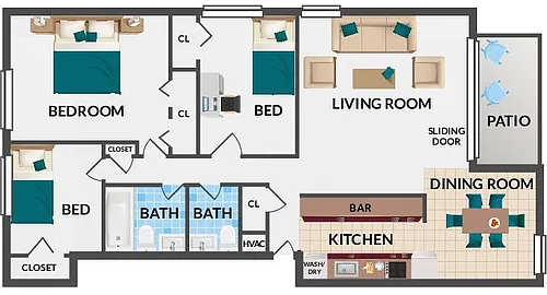 Floor plan Carlisle