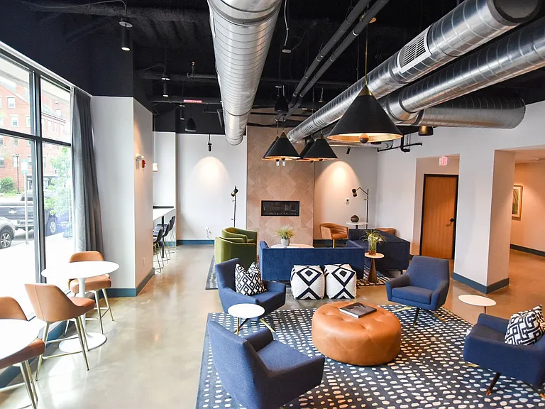 CoWork Space In Lobby
