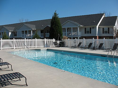 Refreshing Pool with Sundeck