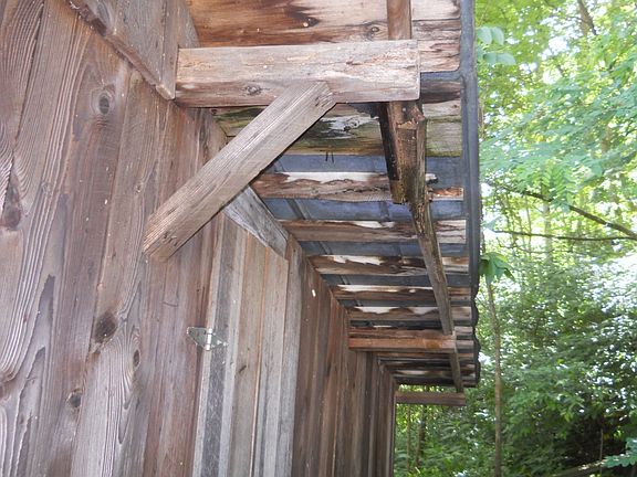 Barn is solidly constructed