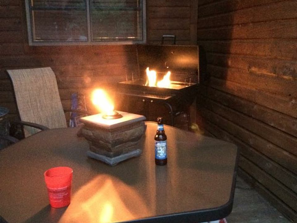 Front Deck as you enter 