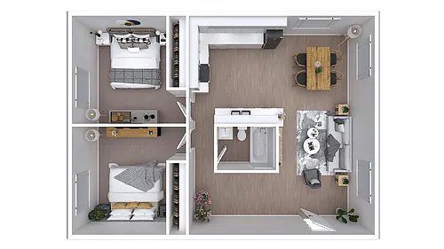 Floor plan 2X1