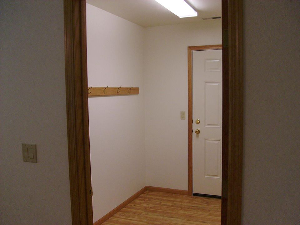 Mud room that goes to the attached two car garage.