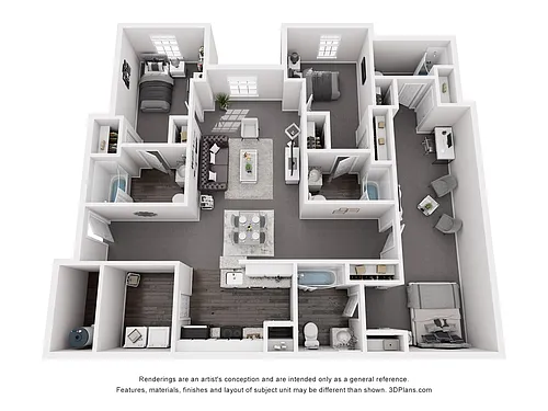 Floor plan 3x4 Renovated