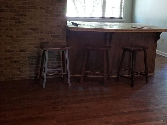 Looking from Den to Kitchen Lighted Bar.