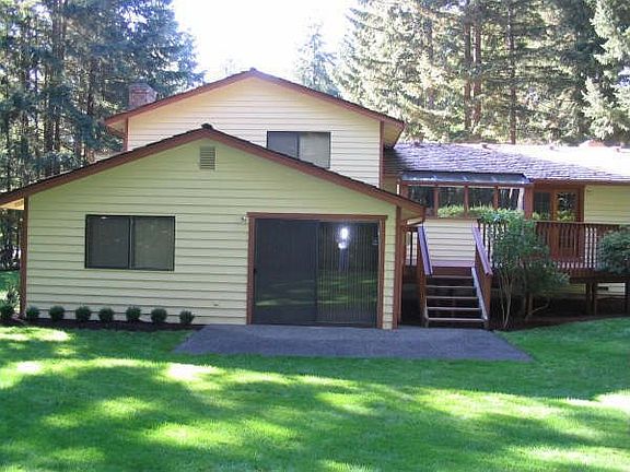 Rear of house