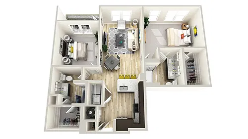 Floor plan B2D
