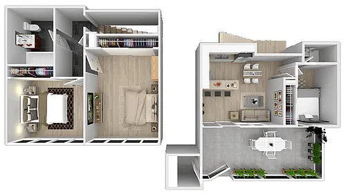 Floor plan 3 Bed 2 Bath Renovated
