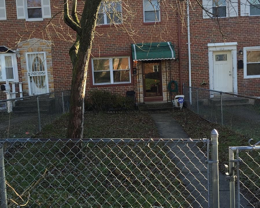 Fenced in front yard