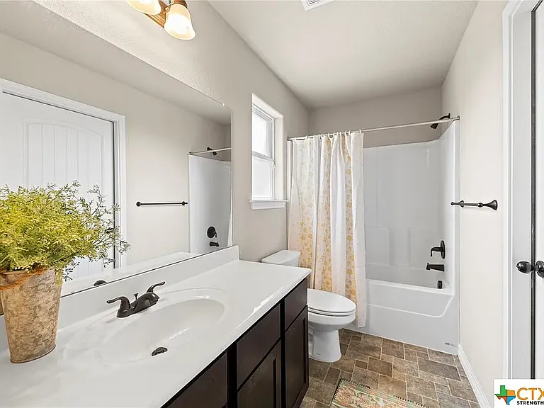 Grandmother Suite Bathroom (flooring in photo is old).