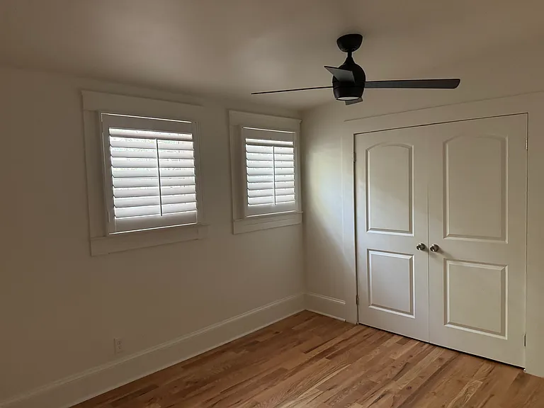 Spare bedroom for office, exercise room or guest.