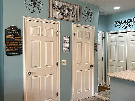 Coat closet & pantry