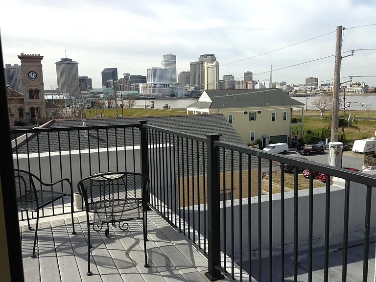 view from your penthouse private deck