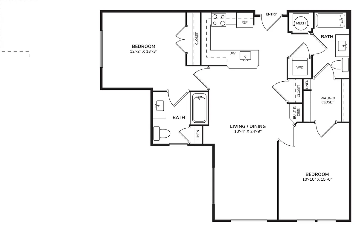 Floor plan B8