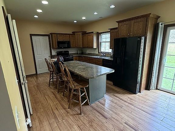 Kitchen viewed from dining