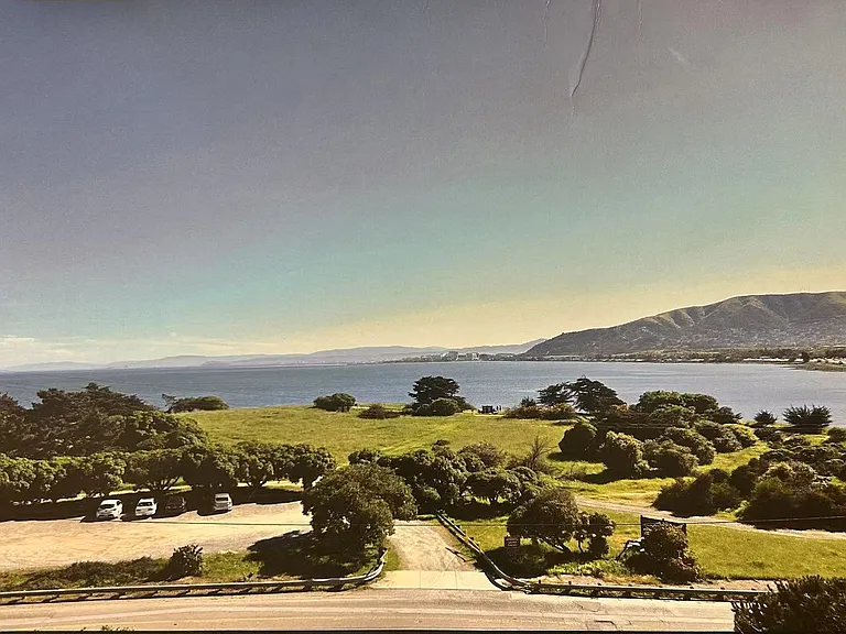Ocean view from living room