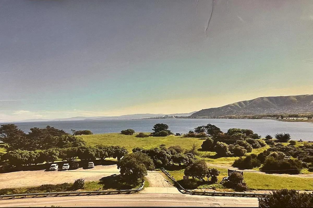 Ocean view from living room - 101 Crescent Way #2112