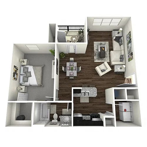 Floor plan Sunflower