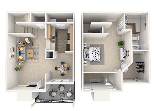 Floor plan Elm Renovated