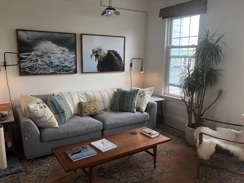 Front Living Room. NOTE: The walls are currently White