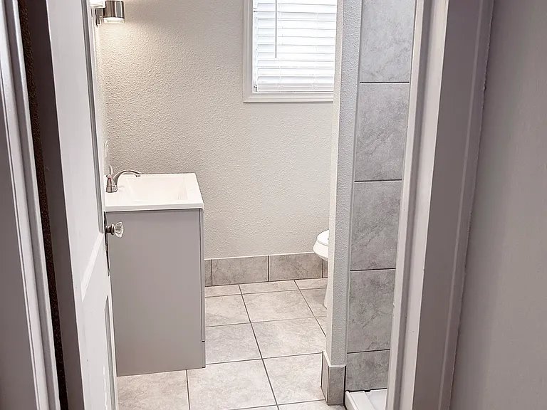 Bathroom entryway