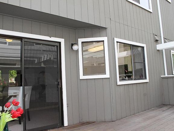 Sliding door to deck