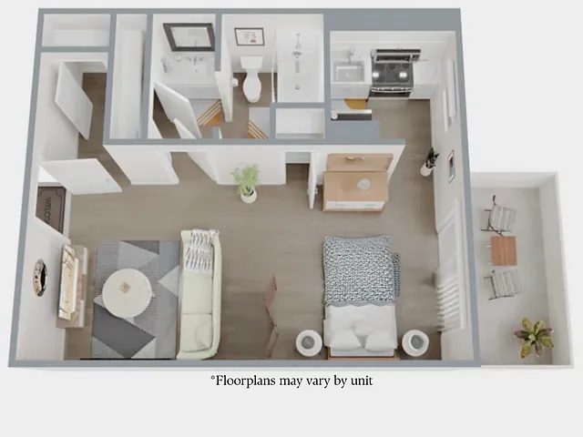 Floor plan S1 Renovated