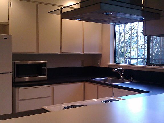 Newer kitchen appliances.