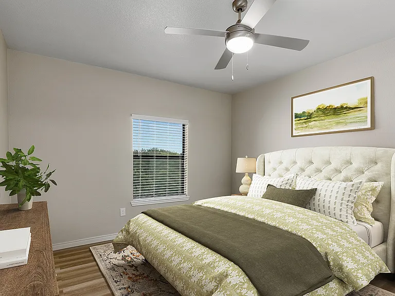 2x2 1240 sqft B2 - Primary Bedroom