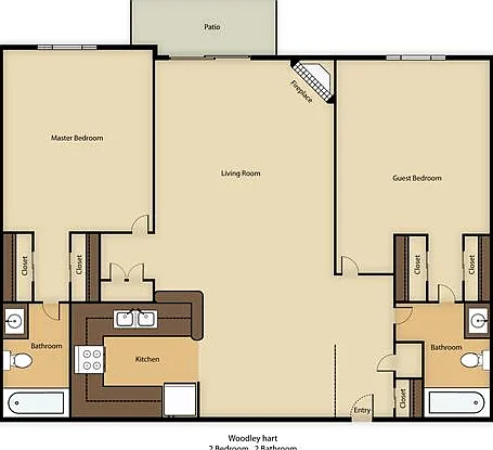 Chateau Woodley Hart Apartments — Photo 20
