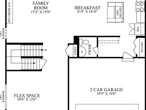 Elevation A - 1st Floor