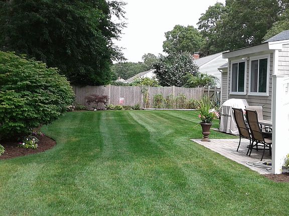 Private Backyard Fenced In