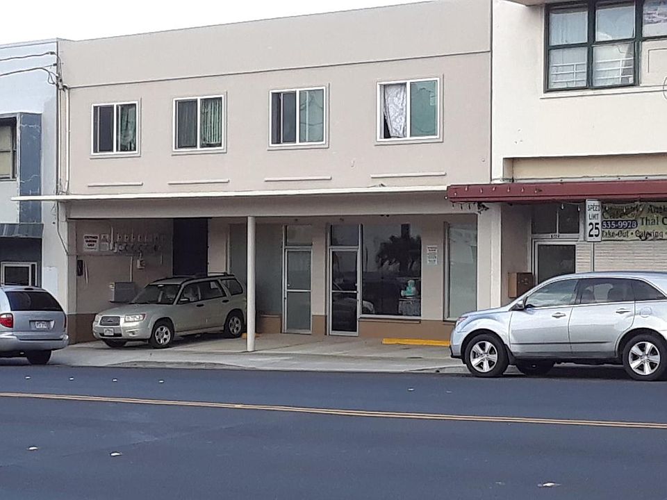2 story building on Liliha Street. 1block makai of H-1 freeway.
