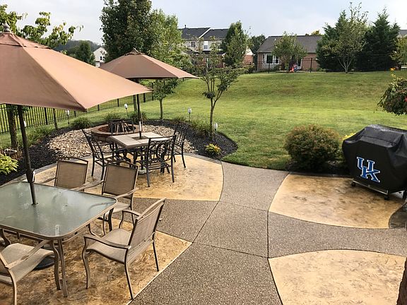 Custom patio