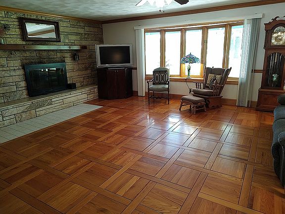 Living area of great room.