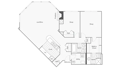 Floor plan C3