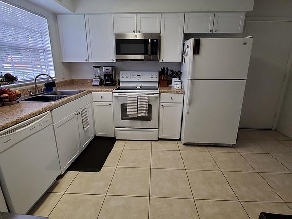 Kitchen from front door entrance