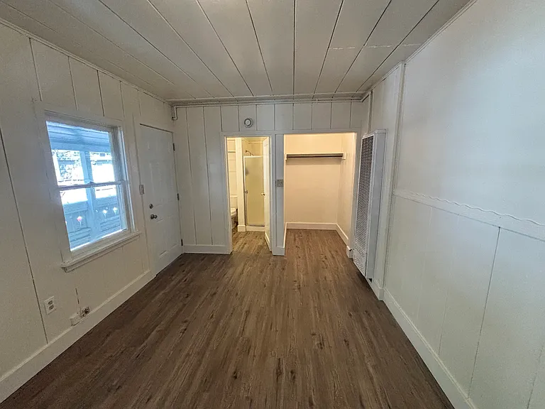 Freshly painted, all new flooring and nestled in the trees with a view
