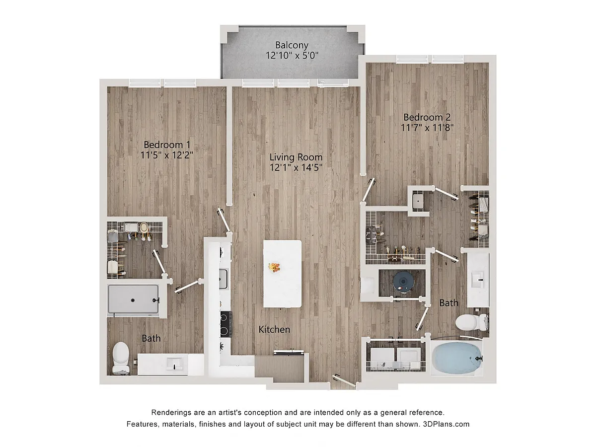 Floor plan B1