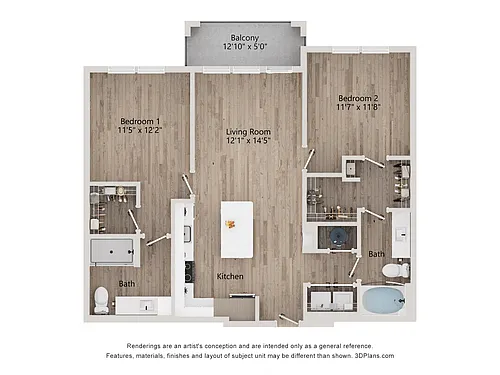 Floor plan B1