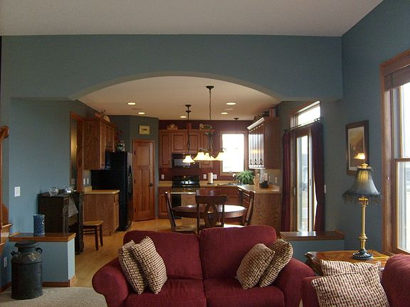View of main floor- very open and spacious layout