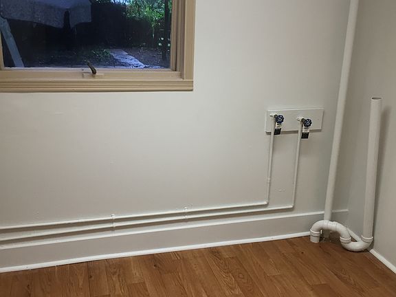First floor laundry