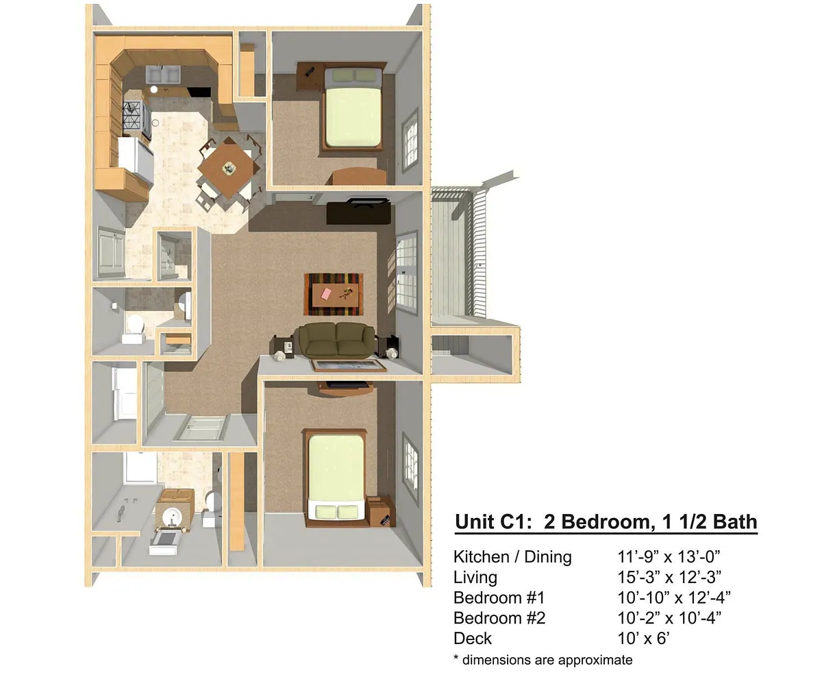 Floor plan C1