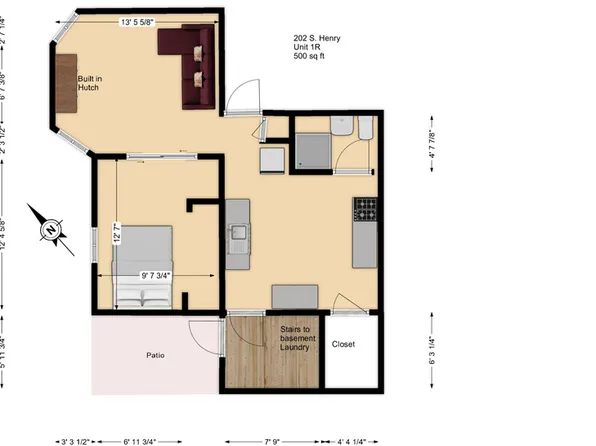 202 S Henry St #Ir, Madison, WI 53703