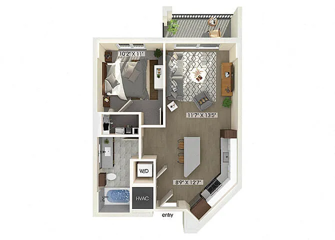 Floor plan A1