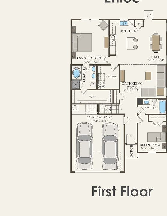First Floor 5 br 3 ba