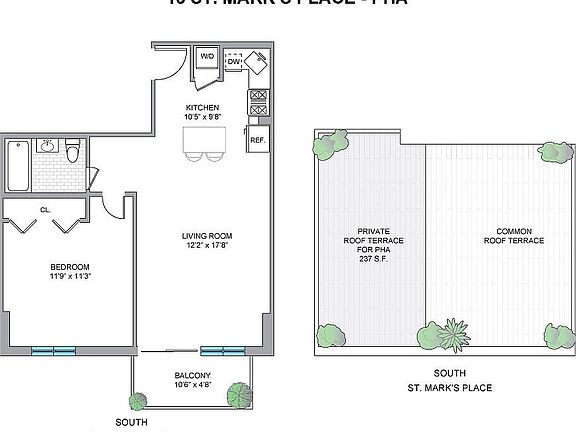 4th image of 15 Saint Marks Pl #Apt Pha